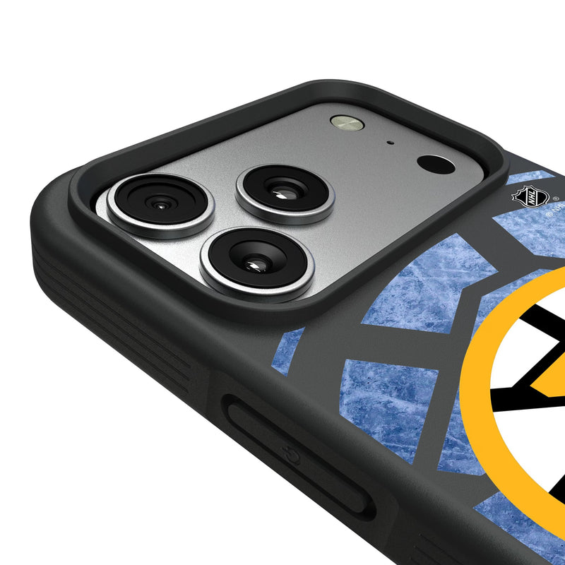 Boston Bruins Ice Tilt iPhone Bump Phone Case for Apple iPhone Detail.Jpg