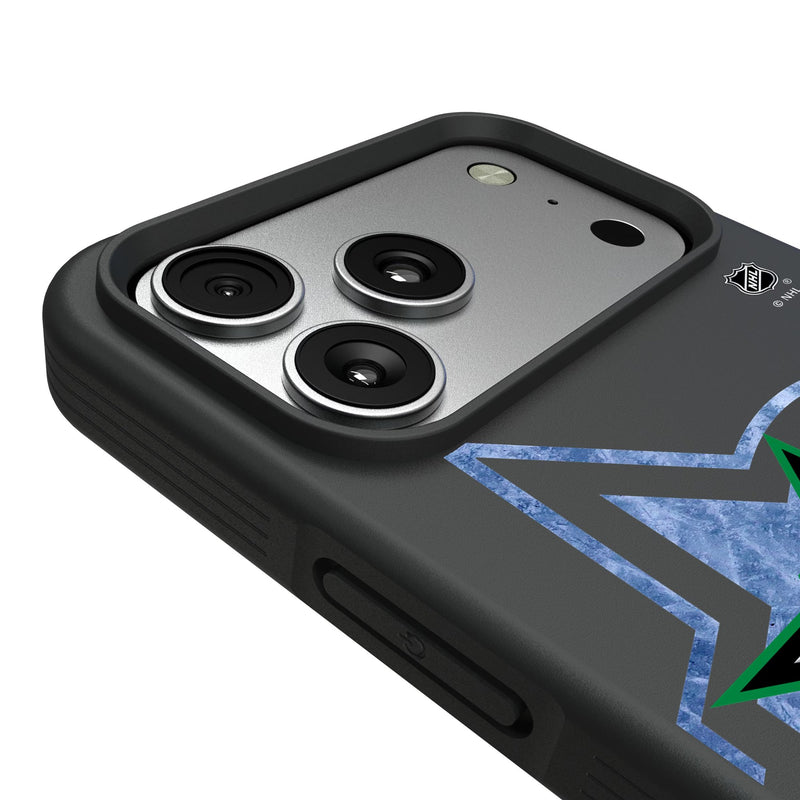 Dallas Stars Ice Tilt iPhone Bump Phone Case for Apple iPhone Detail.Jpg