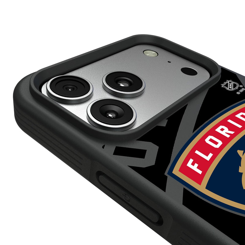 Florida Panthers Personalized Tilt iPhone Bump Phone Case for Apple iPhone Detail.Jpg