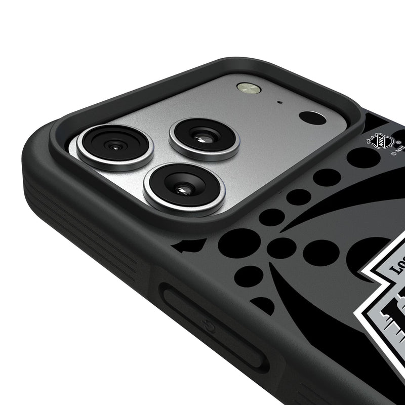 LA Kings Monocolor Tilt iPhone Bump Phone Case for Apple iPhone Detail.Jpg