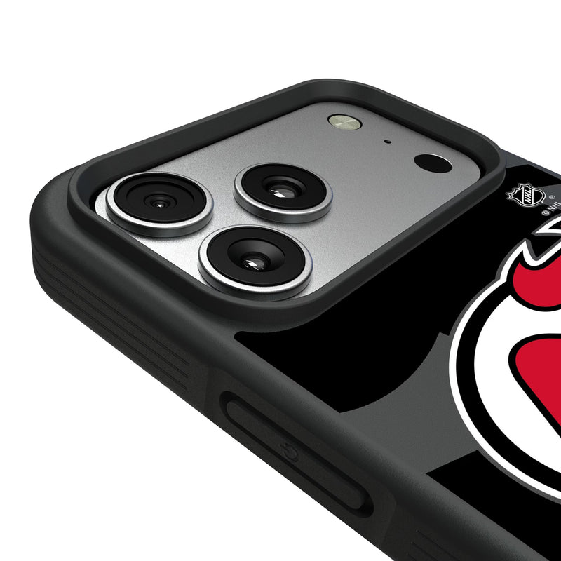 New Jersey Devils Personalized Tilt iPhone Bump Phone Case for Apple iPhone Detail.Jpg