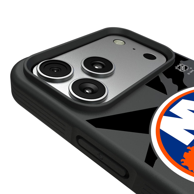 New York Islanders Personalized Tilt iPhone Bump Phone Case for Apple iPhone Detail.Jpg