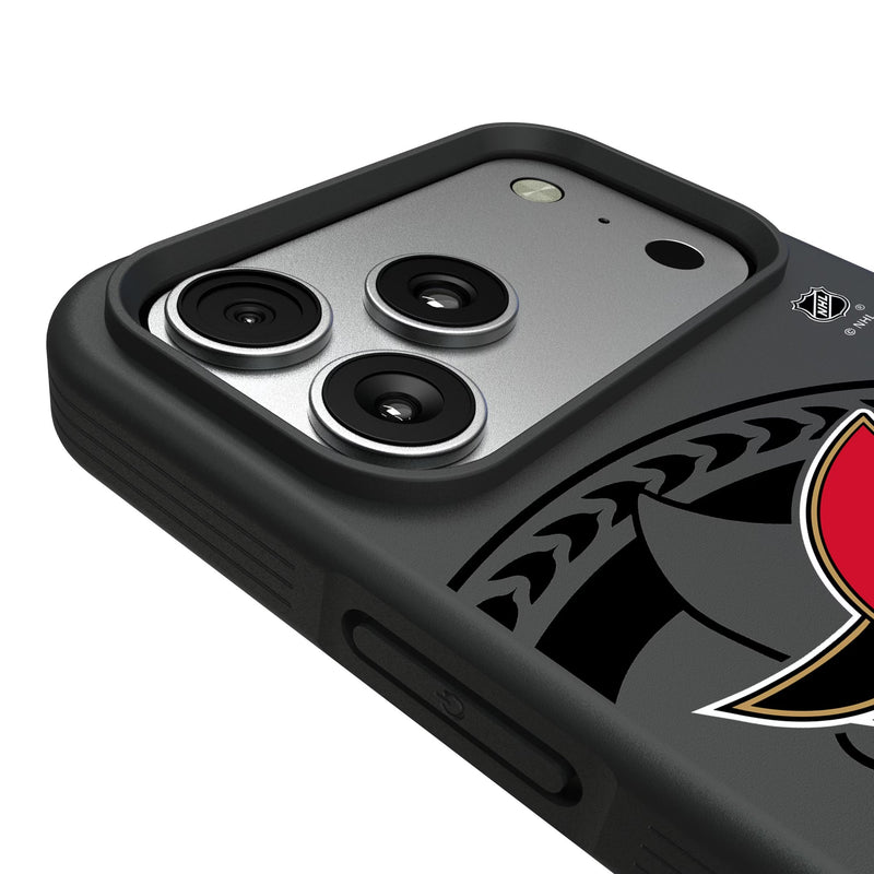 Ottawa Senators Personalized Tilt iPhone Bump Phone Case for Apple iPhone Detail.Jpg