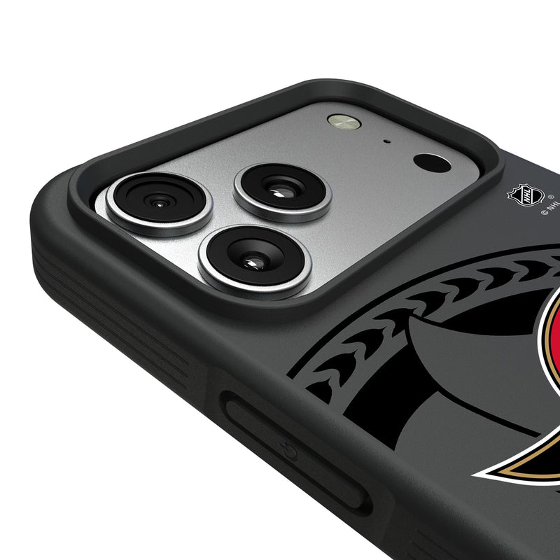 Ottawa Senators Monocolor Tilt iPhone Bump Phone Case for Apple iPhone Detail.Jpg