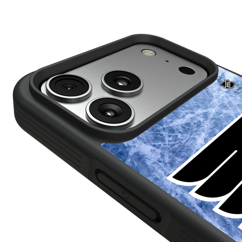 Philadelphia Flyers Ice Wordmark iPhone Bump Phone Case for Apple iPhone Detail.Jpg