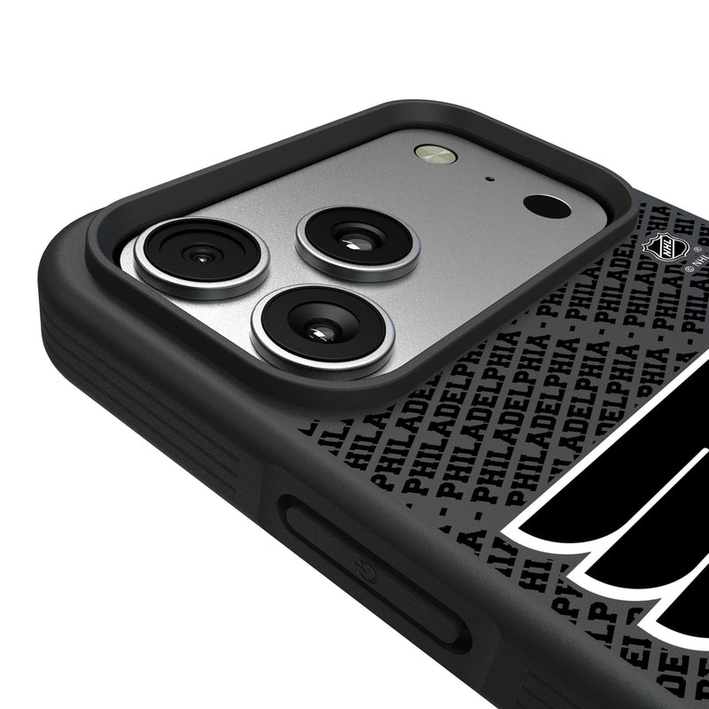 Philadelphia Flyers Personalized EndZone Plus iPhone Bump Phone Case for Apple iPhone Detail.Jpg