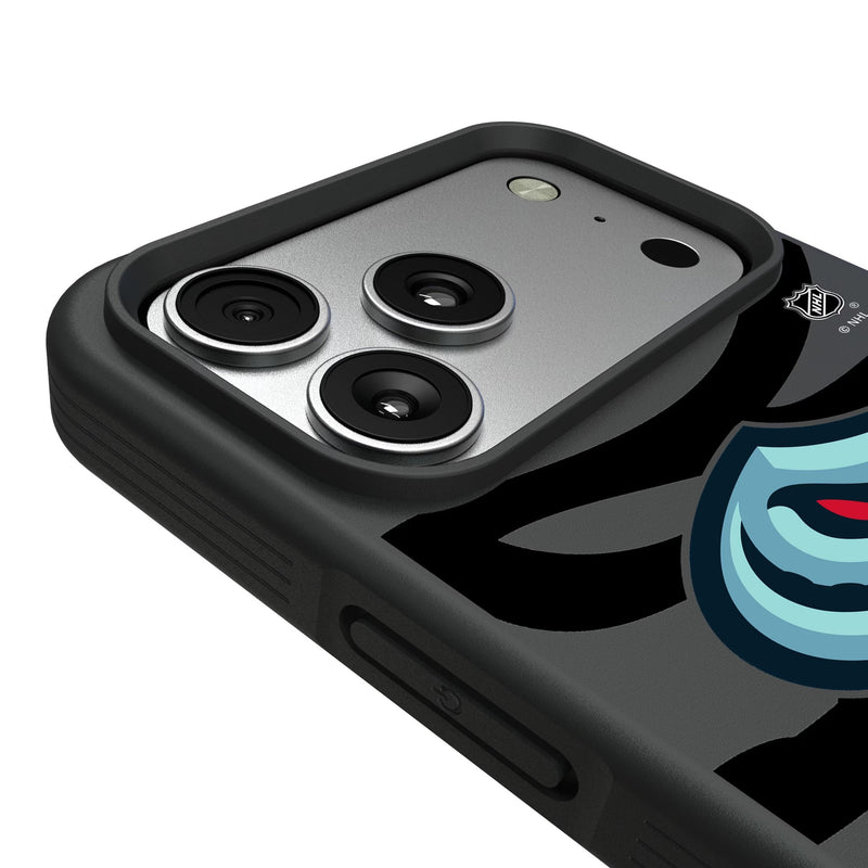 Seattle Kraken Personalized Tilt iPhone Bump Phone Case for Apple iPhone Detail.Jpg