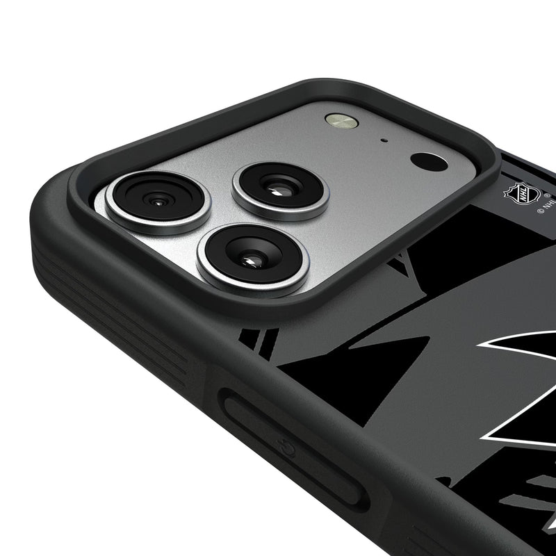 San Jose Sharks Monocolor Tilt iPhone Bump Phone Case for Apple iPhone Detail.Jpg