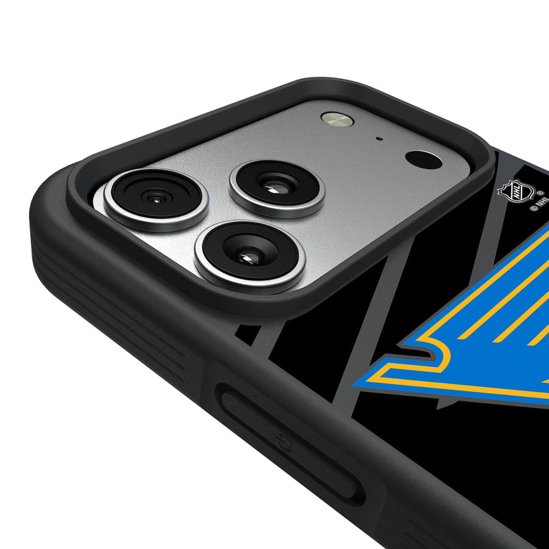 St. Louis Blues Monocolor Tilt iPhone Bump Phone Case for Apple iPhone Detail.Jpg