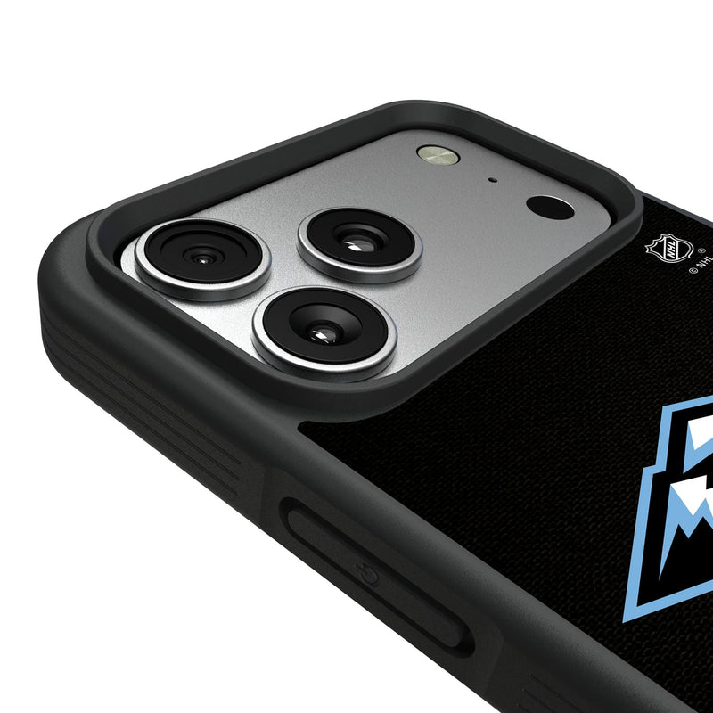 Utah Mammoth Personalized Stripe iPhone Bump Phone Case for Apple iPhone Detail.Jpg