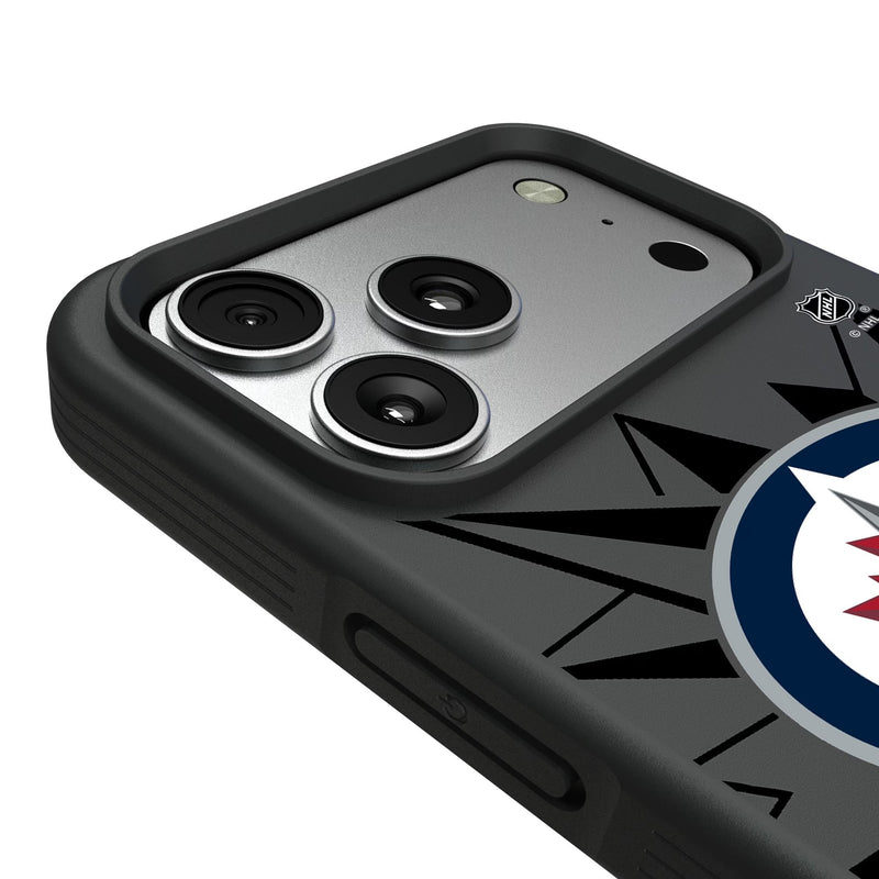 Winnipeg Jets Personalized Tilt iPhone Bump Phone Case for Apple iPhone Detail.Jpg