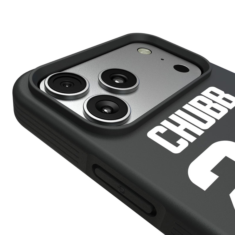 Nick Chubb Cleveland Browns 24 Game Tactic iPhone Bump Phone Case for Apple iPhone Detail.Jpg