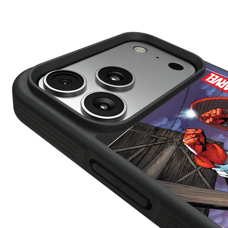 Marvel Avengers Captain America Cover Art iPhone Bump Phone Case for Apple iPhone Detail.Jpg