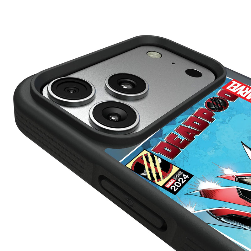 Marvel Deadpool Wolverine Cover Art iPhone Bump Phone Case for Apple iPhone Detail.Jpg