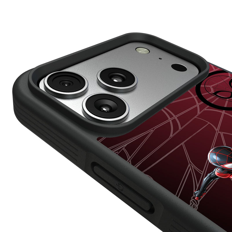 Marvel Miles Morales MechLine iPhone Bump Phone Case for Apple iPhone Detail.Jpg