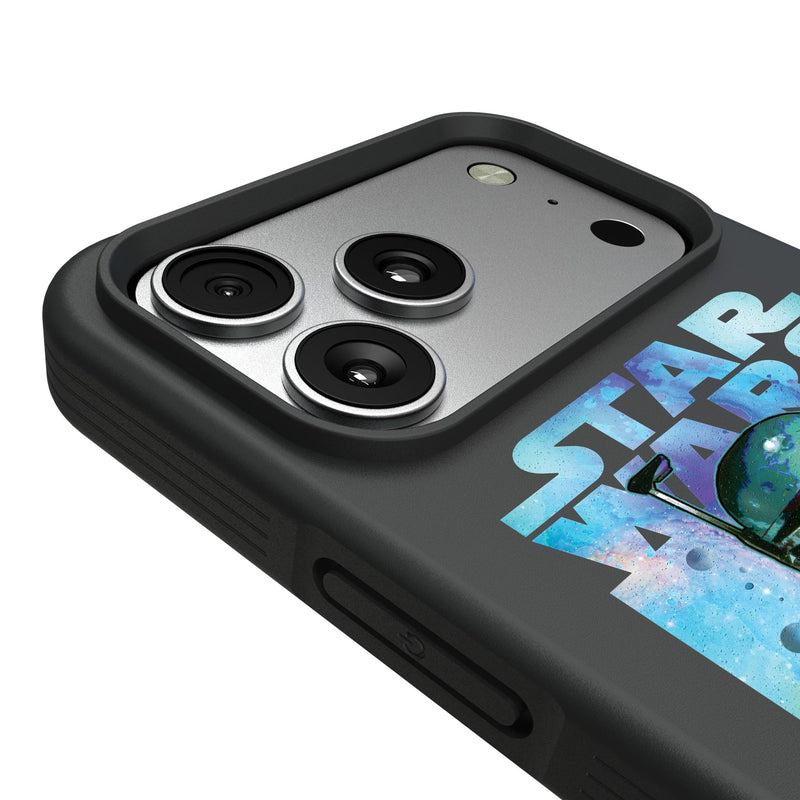 Star Wars Boba Fett Portrait Collage iPhone Bump Phone Case for Apple iPhone Detail.Jpg