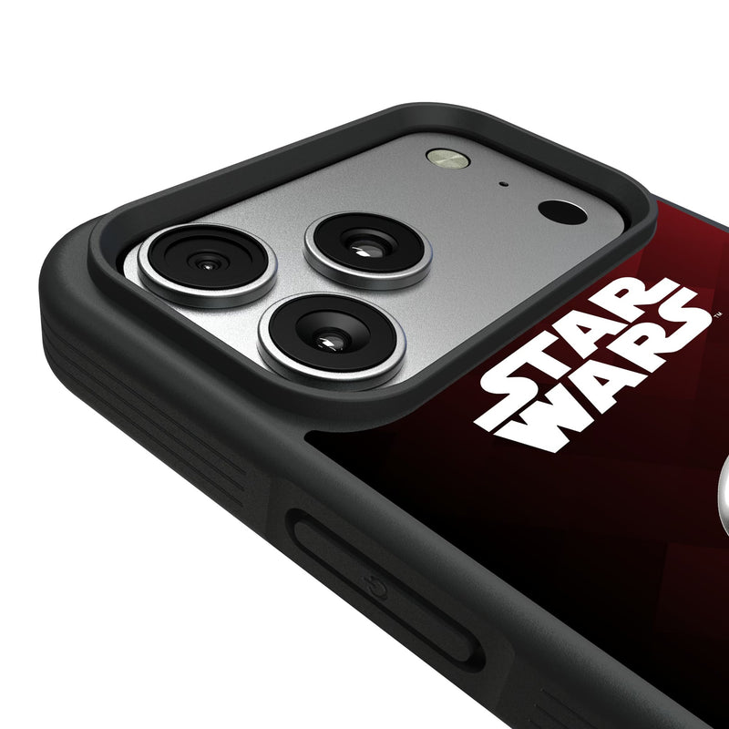 Star Wars Darth Vader Color Block iPhone Bump Phone Case for Apple iPhone Detail.Jpg