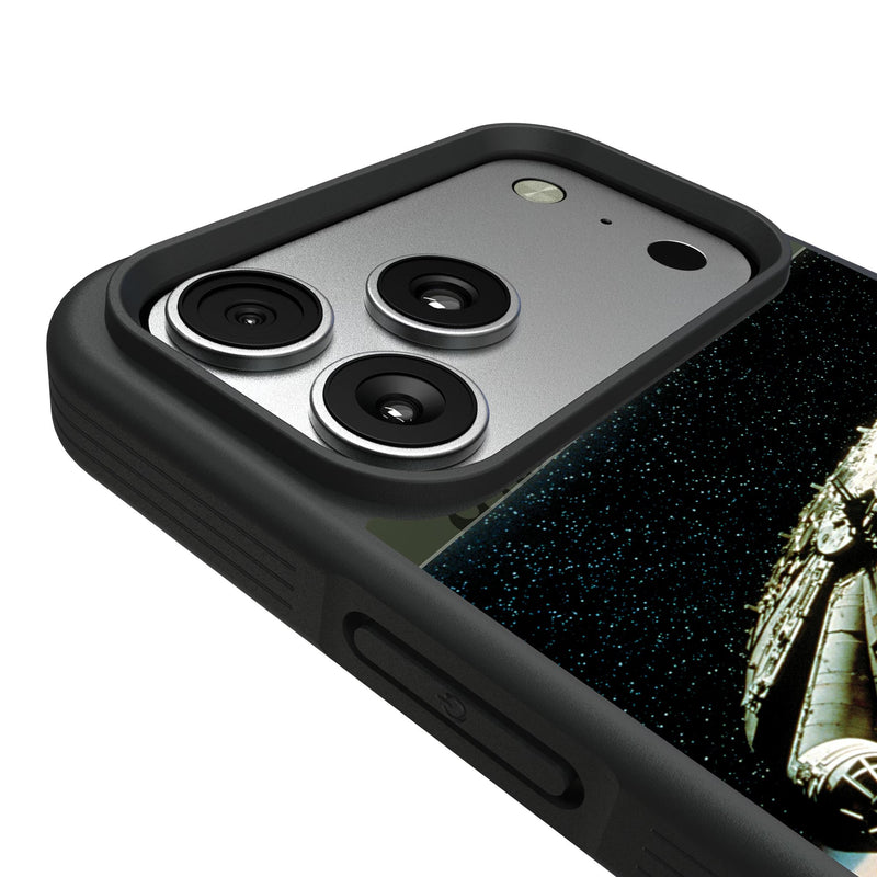 Star Wars Millennium Falcon Portrait iPhone Bump Phone Case for Apple iPhone Detail.Jpg