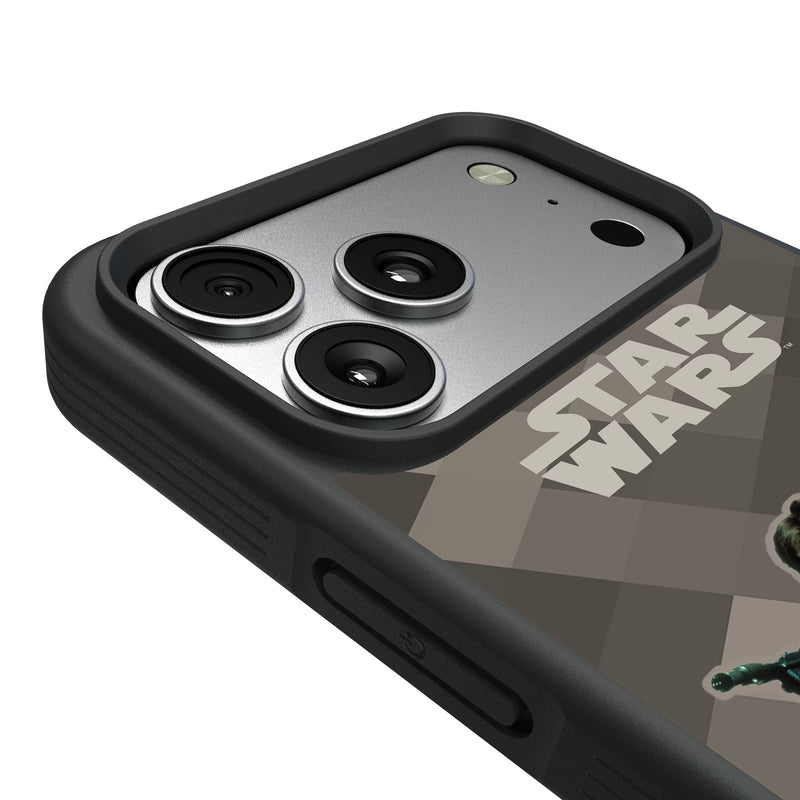 Star Wars Han Solo Color Block iPhone Bump Phone Case for Apple iPhone Detail.Jpg