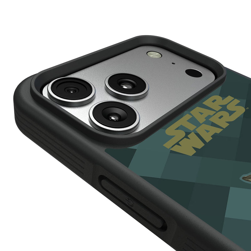 Star Wars Yoda Color Block iPhone Bump Phone Case for Apple iPhone Detail.Jpg