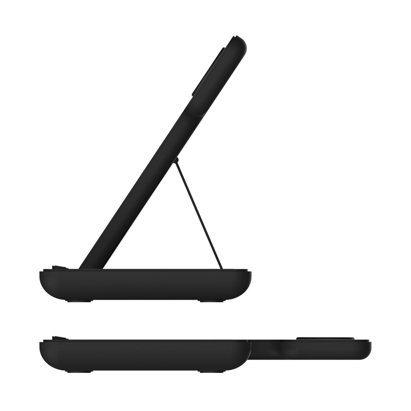 Clemson University Tigers Monocolor Tilt 3 in 1 Charging Station Folded.Jpg