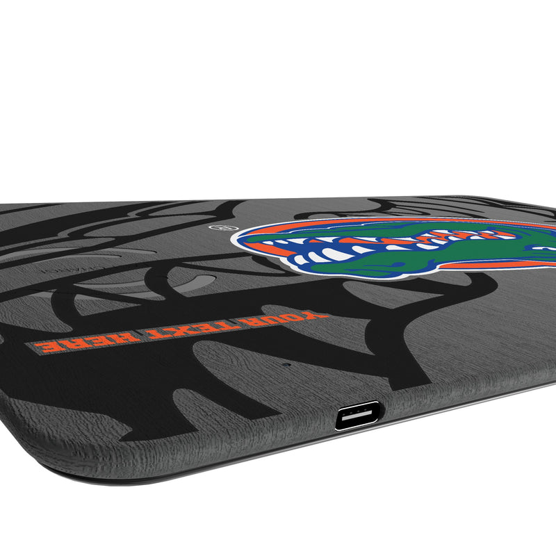 University of Florida Gators Personalized Tilt 15-Watt Wireless Charger and Mouse Pad Port.Jpg