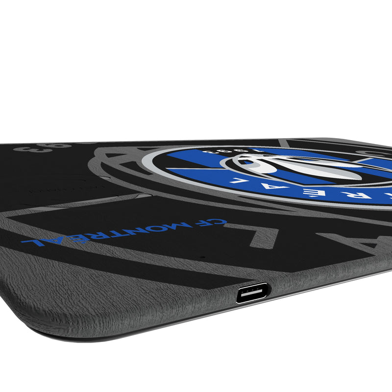 CF Montreal Monocolor Tilt 15-Watt Wireless Charger and Mouse Pad Port.Jpg