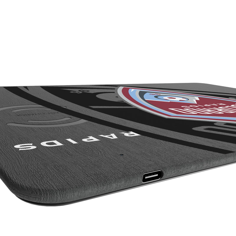 Colorado Rapids Monocolor Tilt 15-Watt Wireless Charger and Mouse Pad Port.Jpg