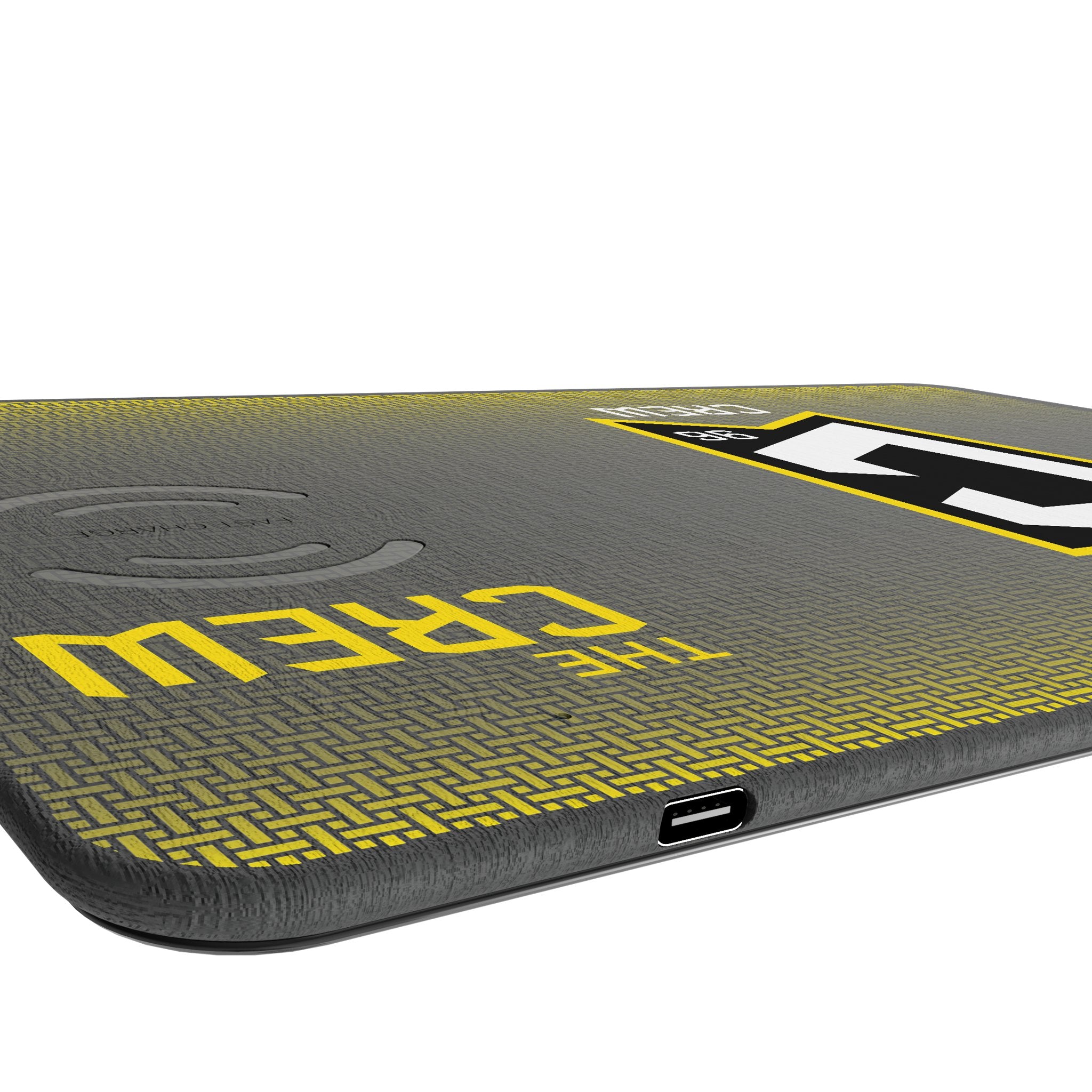 Columbus Crew Linen 15-Watt Wireless Charger and Mouse Pad Port.Jpg
