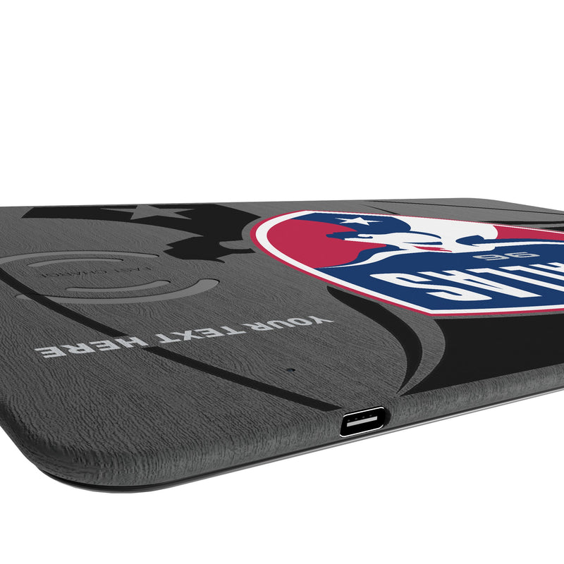 FC Dallas Personalized Tilt 15-Watt Wireless Charger and Mouse Pad Port.Jpg