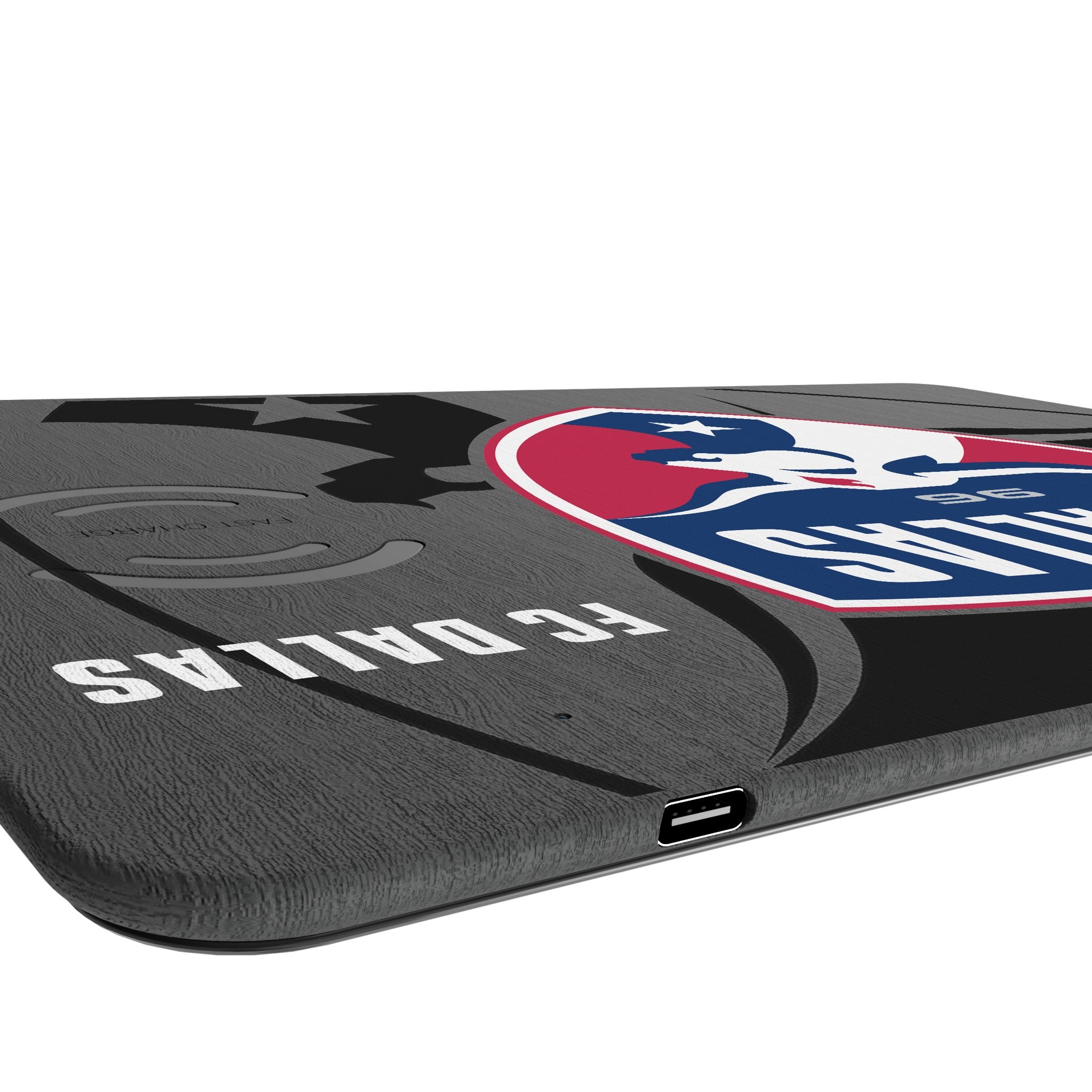 FC Dallas Monocolor Tilt 15-Watt Wireless Charger and Mouse Pad Port.Jpg