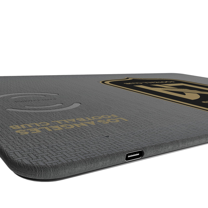 Los Angeles Football Club Linen 15-Watt Wireless Charger and Mouse Pad Port.Jpg
