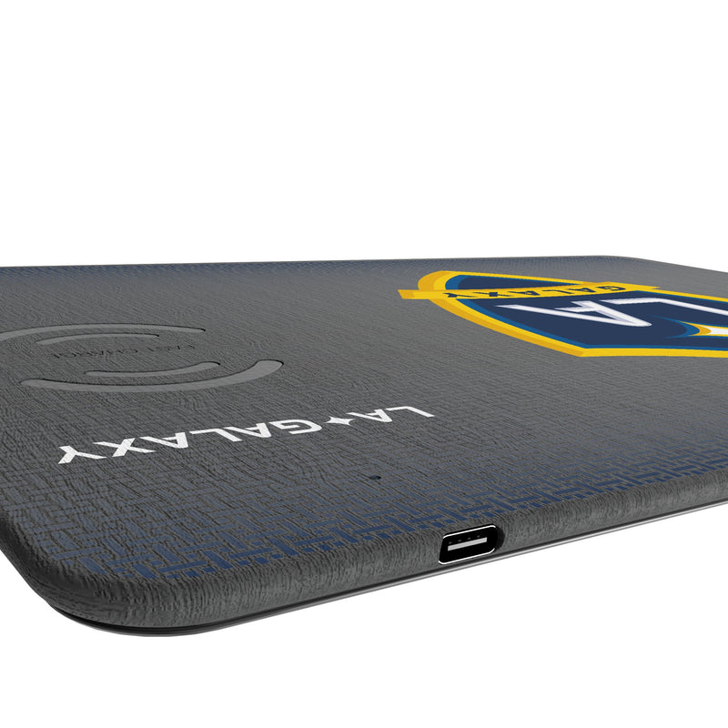 LA Galaxy Linen 15-Watt Wireless Charger and Mouse Pad Port.Jpg