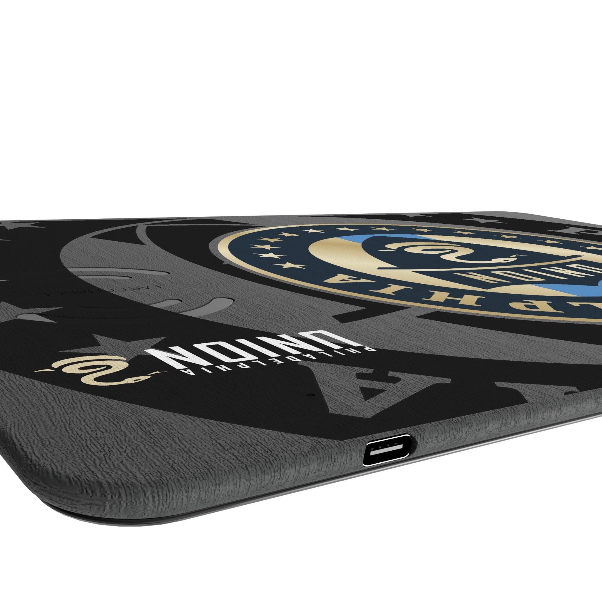 Philadelphia Union Monocolor Tilt 15-Watt Wireless Charger and Mouse Pad Port.Jpg