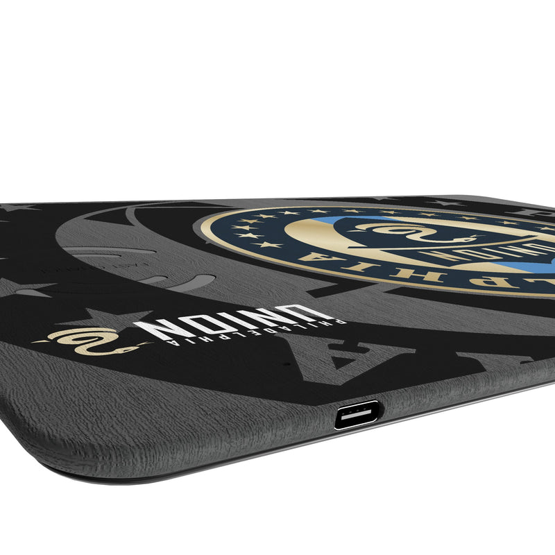 Philadelphia Union Monocolor Tilt 15-Watt Wireless Charger and Mouse Pad Port.Jpg