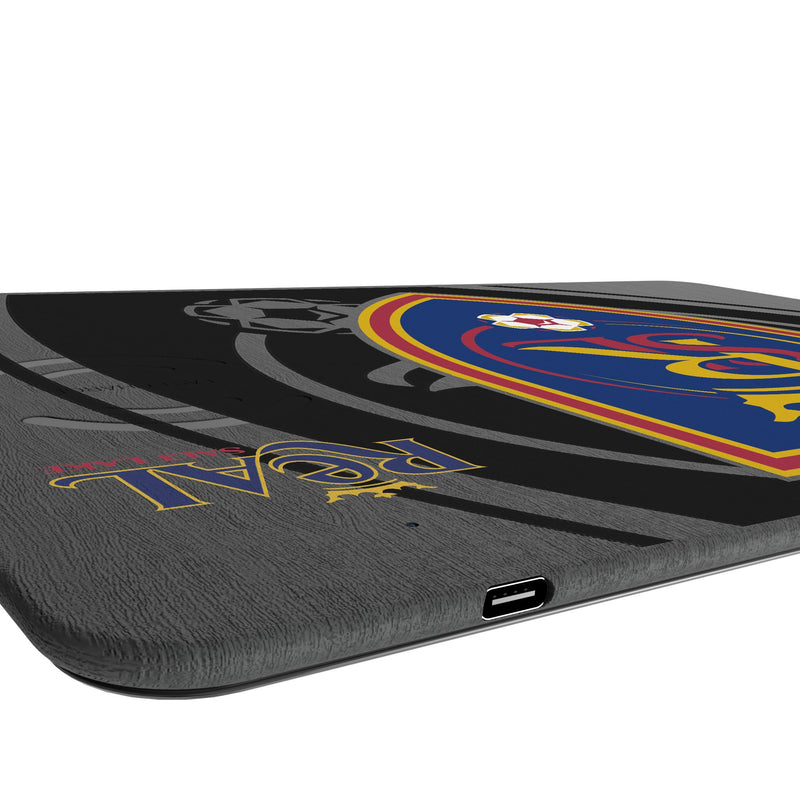 Real Salt Lake Monocolor Tilt 15-Watt Wireless Charger and Mouse Pad Port.Jpg