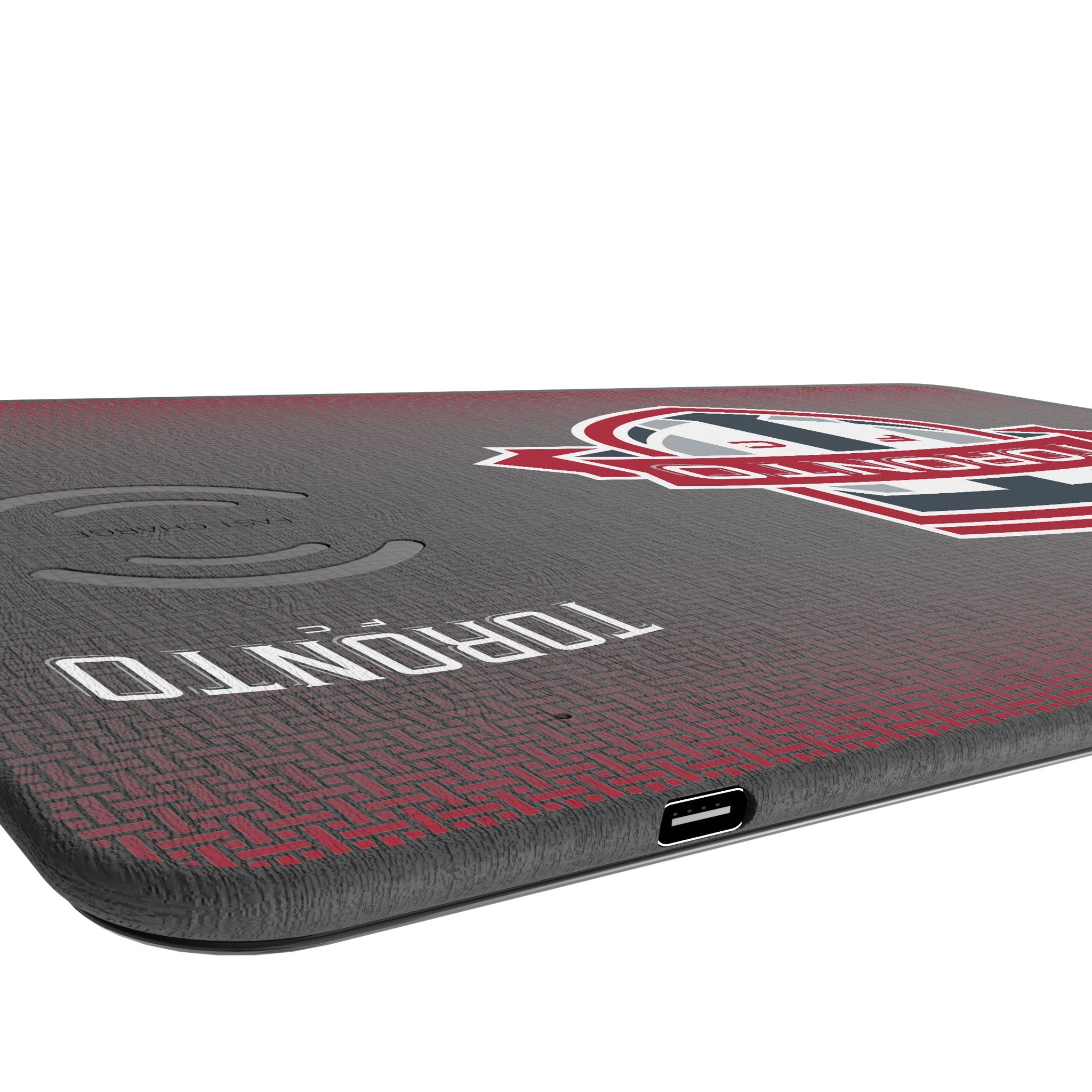 Toronto FC Linen 15-Watt Wireless Charger and Mouse Pad Port.Jpg