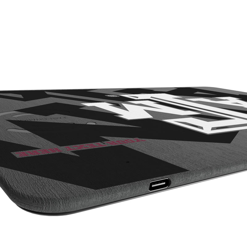 Texas A&M University Aggies Personalized Tilt 15-Watt Wireless Charger and Mouse Pad Port.Jpg
