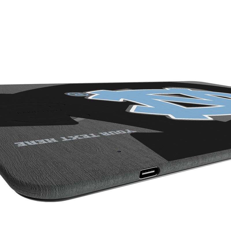 University of North Carolina Tar Heels Personalized Tilt 15-Watt Wireless Charger and Mouse Pad Port.Jpg