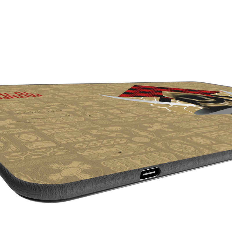 San Francisco 49ers 2024 Edition 15-Watt Wireless Charger and Mouse Pad Port.Jpg