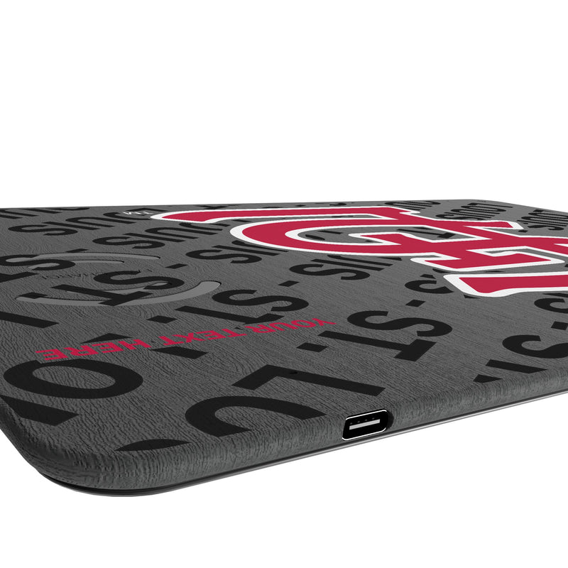 St Louis Cardinals Personalized Tilt 15-Watt Wireless Charger and Mouse Pad Port.Jpg