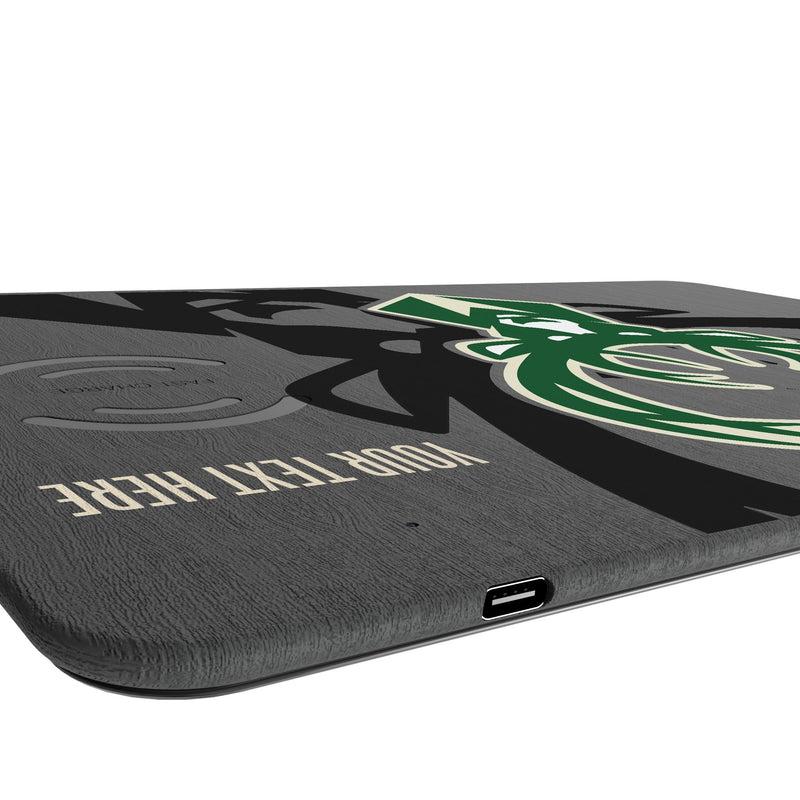 Milwaukee Bucks Personalized Tilt 15-Watt Wireless Charger and Mouse Pad Port.Jpg