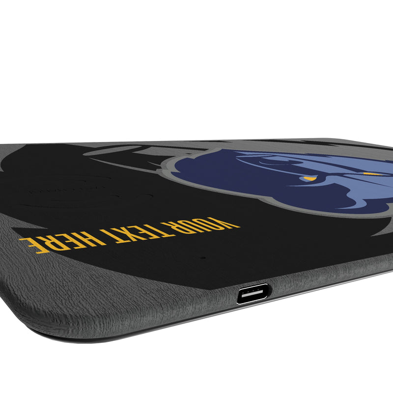 Memphis Grizzlies Personalized Tilt 15-Watt Wireless Charger and Mouse Pad Port.Jpg