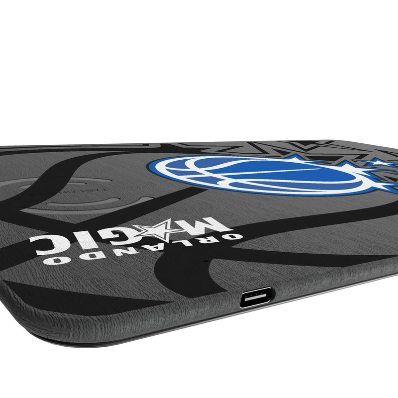 Orlando Magic Monocolor Tilt 15-Watt Wireless Charger and Mouse Pad Port.Jpg