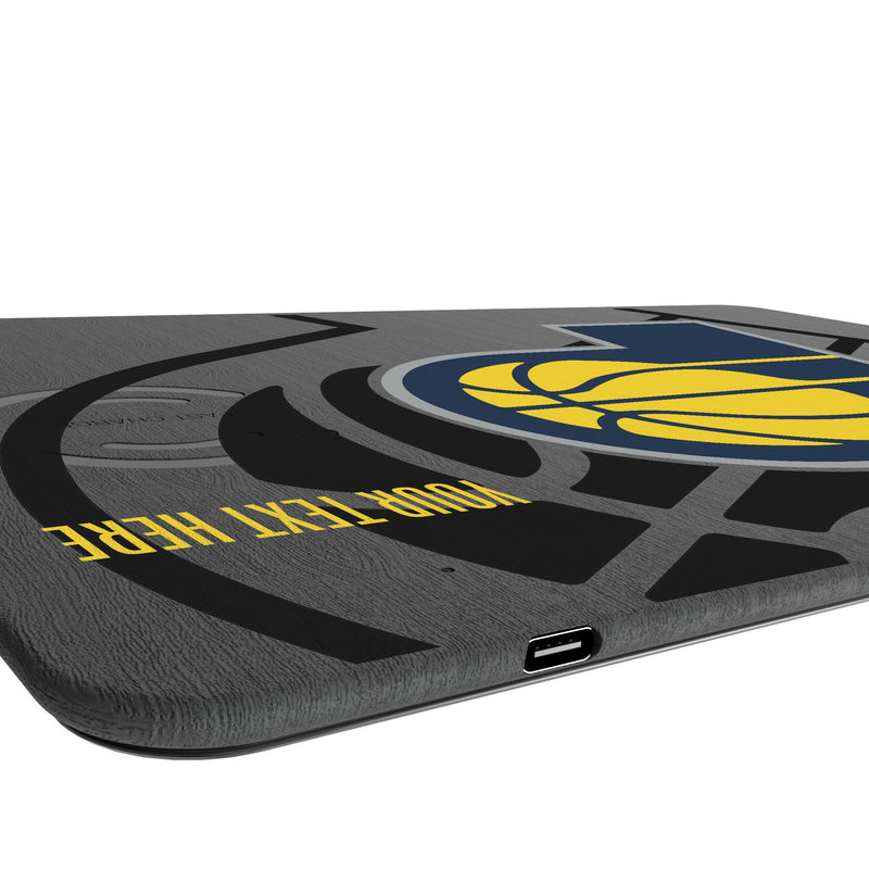 Indiana Pacers Personalized Tilt 15-Watt Wireless Charger and Mouse Pad Port.Jpg