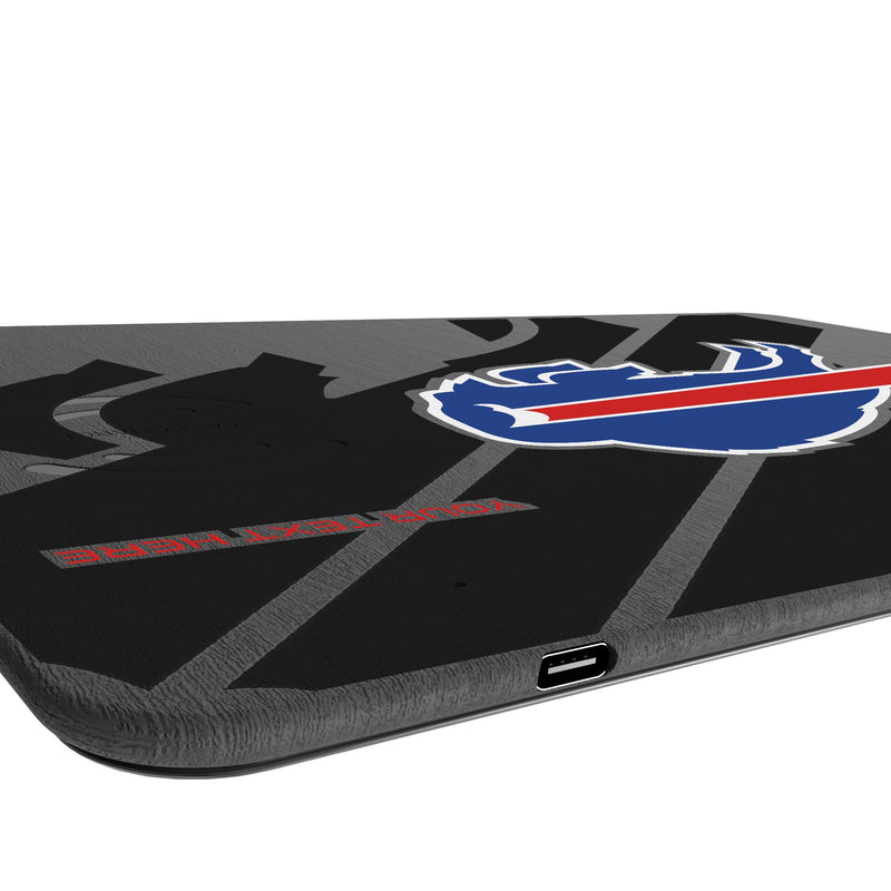 Buffalo Bills Personalized Tilt 15-Watt Wireless Charger and Mouse Pad Port.Jpg