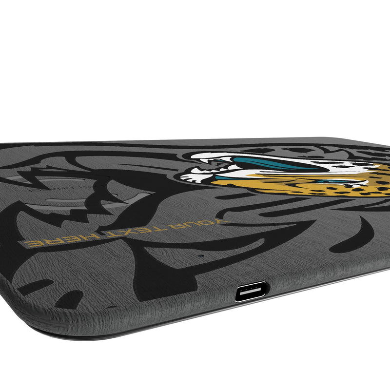 Jacksonville Jaguars Personalized Tilt 15-Watt Wireless Charger and Mouse Pad Port.Jpg