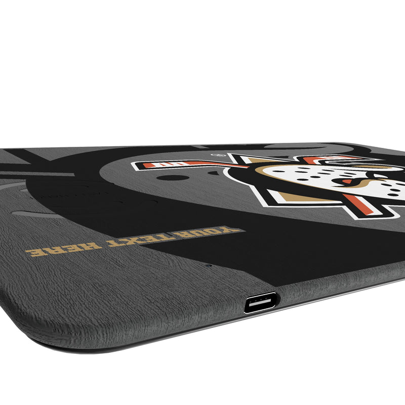 Anaheim Ducks Personalized Tilt 15-Watt Wireless Charger and Mouse Pad Port.Jpg
