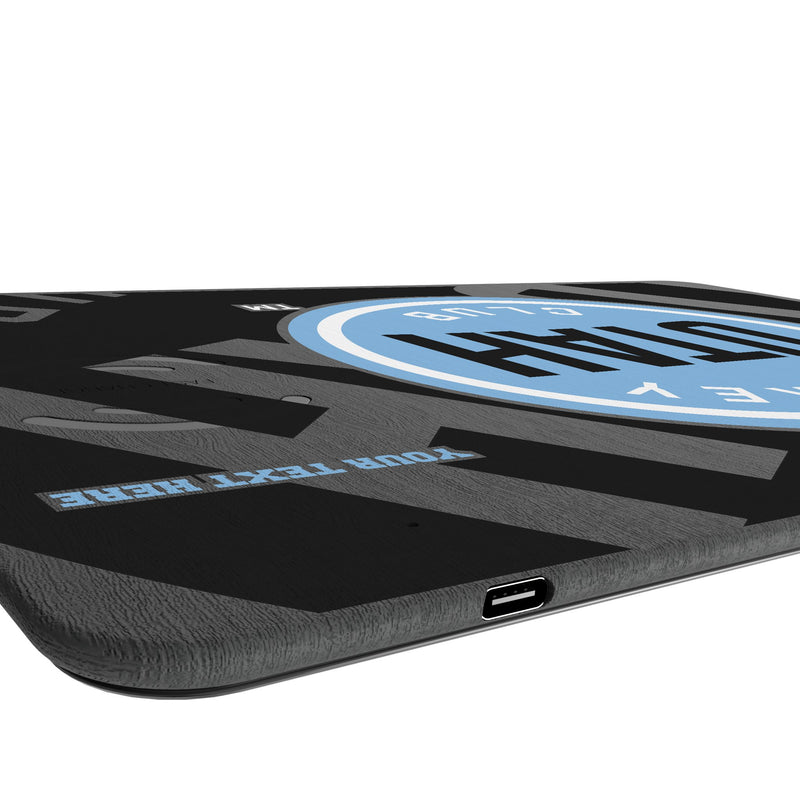 Utah Hockey Club Personalized Tilt 15-Watt Wireless Charger and Mouse Pad Port.Jpg