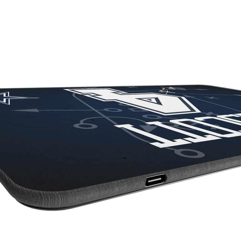 Dak Prescott Dallas Cowboys 4 Game Tactic 15-Watt Wireless Charger and Mouse Pad Port.Jpg